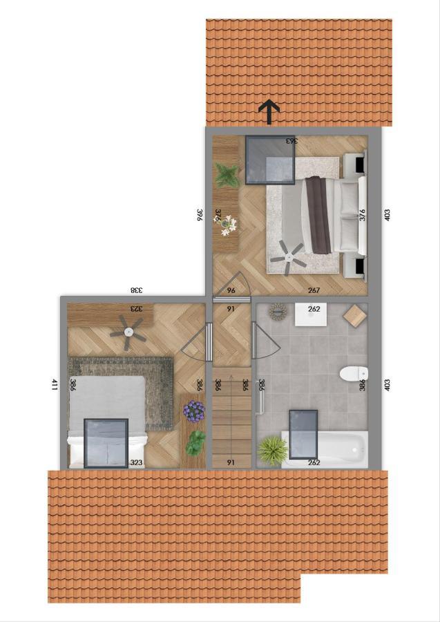 Neustadt-Aussicht - Grosse Wohnung Mit Balkon Dresden Exteriör bild